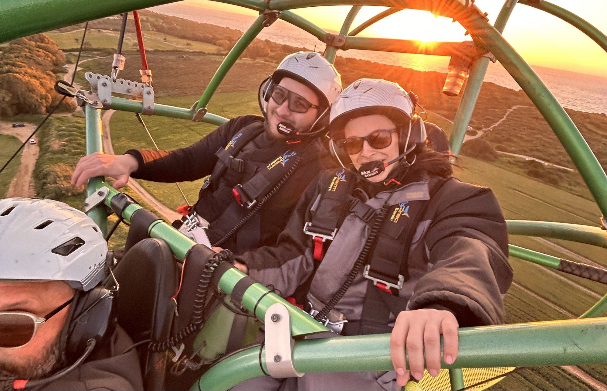 טיסת חוויה בזוג בטרקטורון מעופף